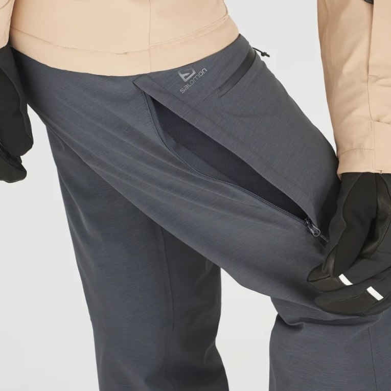 Black Salomon Proof Light Women's Ski Pants | PH 81247W